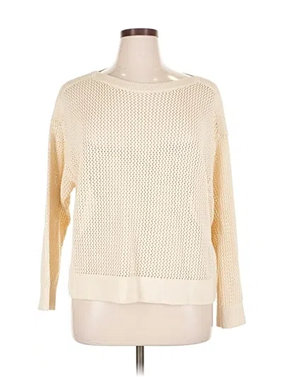 Pre-owned Old Navy Pullover Sweater In White