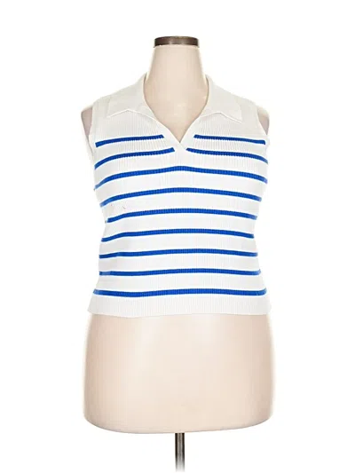 Pre-owned Old Navy Pullover Sweater In White