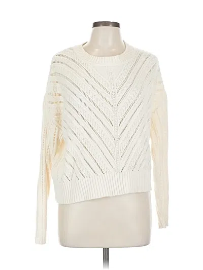 Pre-owned Old Navy Pullover Sweater In White