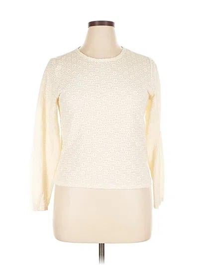 Pre-owned Old Navy Pullover Sweater In White