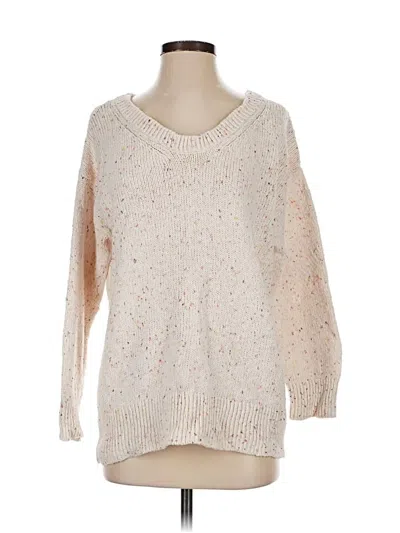 Pre-owned Old Navy Pullover Sweater In White