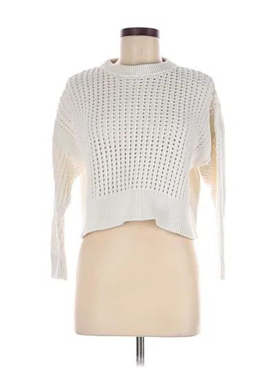 Pre-owned Old Navy Pullover Sweater In White