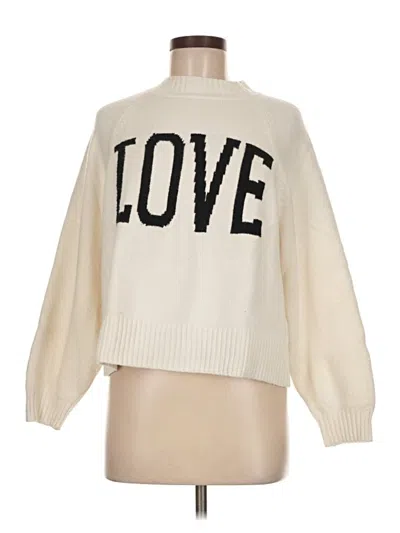 Pre-owned Old Navy Pullover Sweater In White