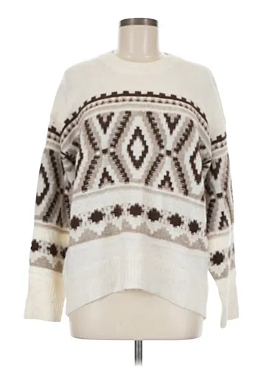 Pre-owned Old Navy Pullover Sweater In White