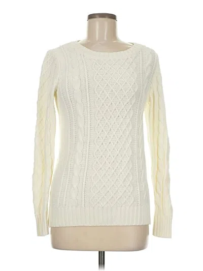 Pre-owned Old Navy Pullover Sweater In White