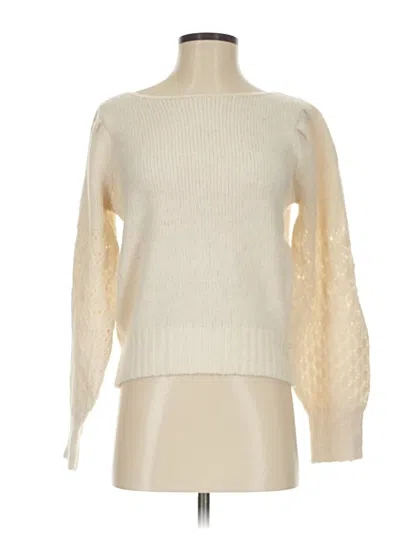 Pre-owned Old Navy Pullover Sweater In White