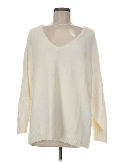 Pre-owned Old Navy Pullover Sweater In White