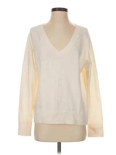 Pre-owned Old Navy Pullover Sweater In White