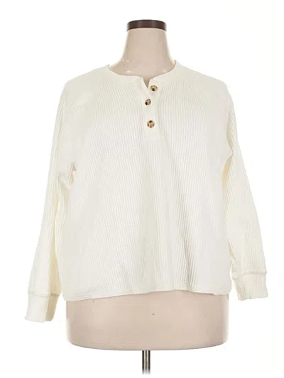 Pre-owned Old Navy Pullover Sweater In White