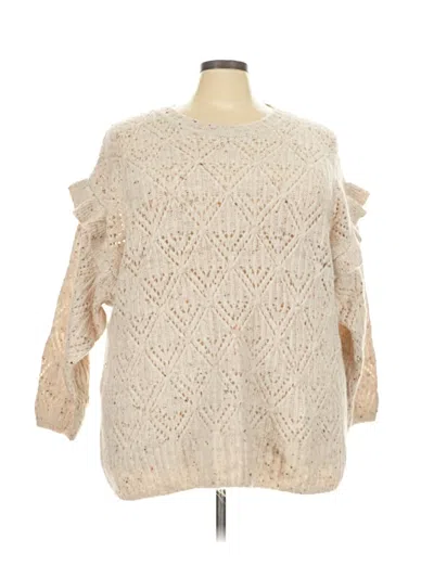 Pre-owned Old Navy Pullover Sweater In White
