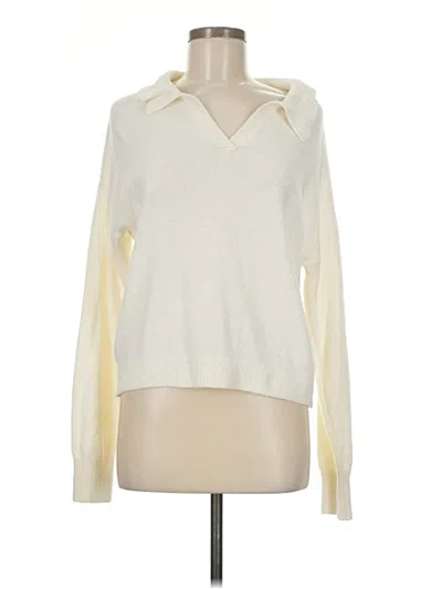 Pre-owned Old Navy Pullover Sweater In White