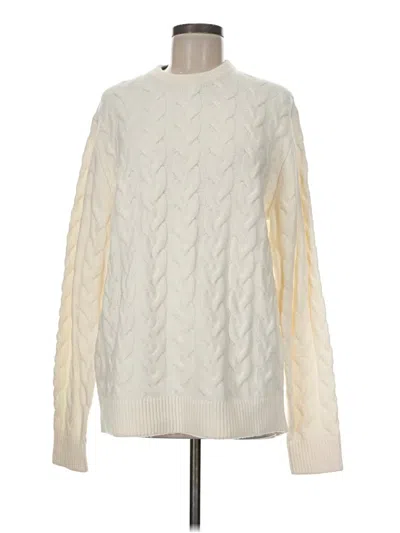 Old Navy Pullover Sweater In White