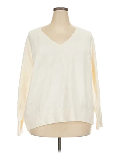 Old Navy Pullover Sweater In White
