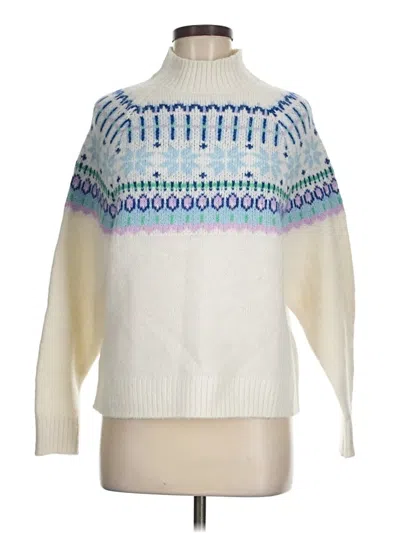 Pre-owned Old Navy Pullover Sweater In White