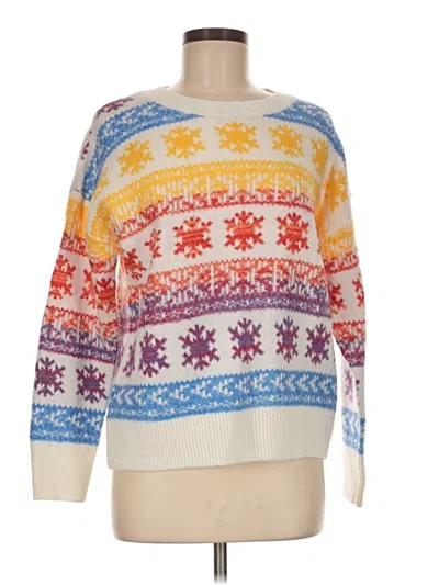 Pre-owned Old Navy Pullover Sweater In White