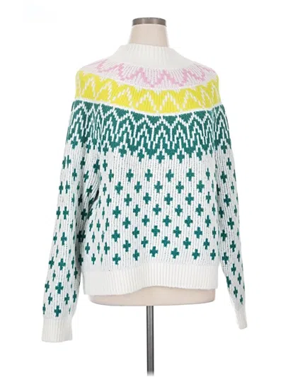 Pre-owned Old Navy Pullover Sweater In White