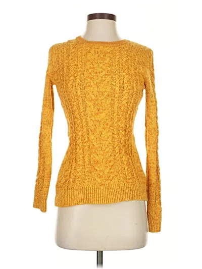 Pre-owned Old Navy Pullover Sweater In Yellow