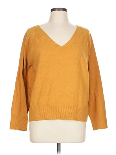 Pre-owned Old Navy Pullover Sweater In Yellow