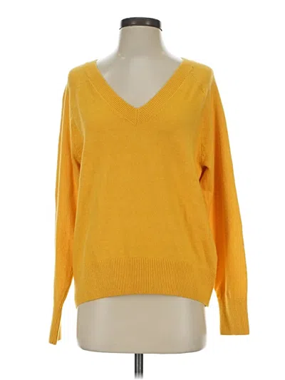 Pre-owned Old Navy Pullover Sweater In Yellow