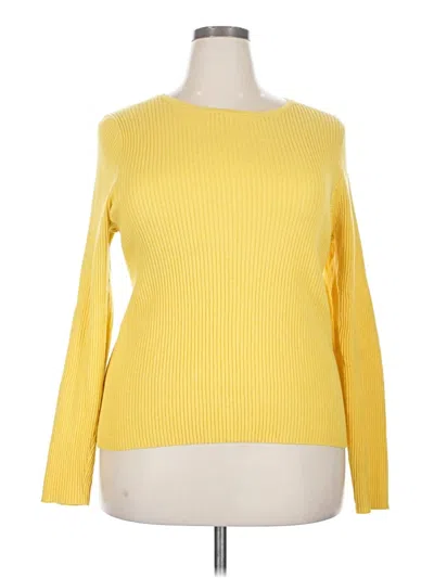 Pre-owned Old Navy Pullover Sweater In Yellow