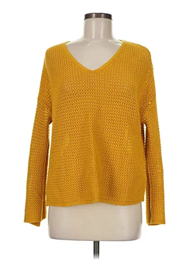Pre-owned Old Navy Pullover Sweater In Yellow