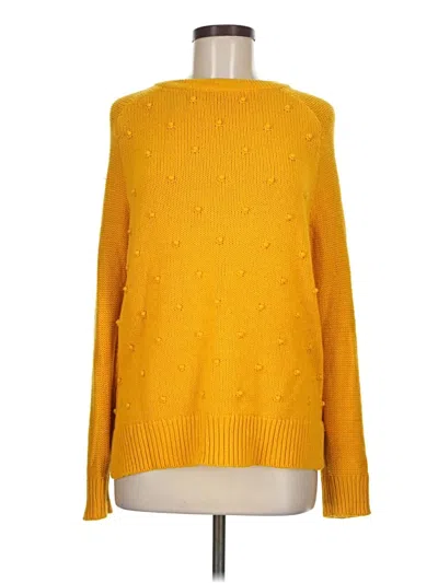 Pre-owned Old Navy Pullover Sweater In Yellow