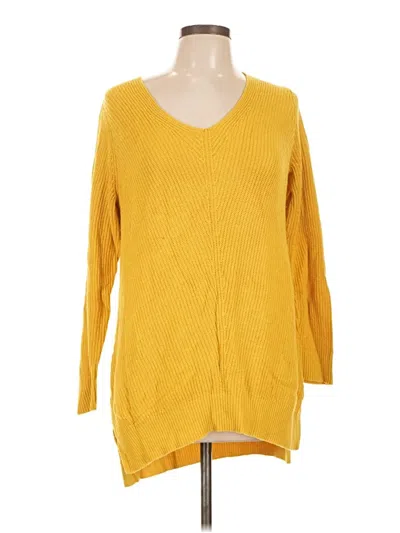 Pre-owned Old Navy Pullover Sweater In Yellow