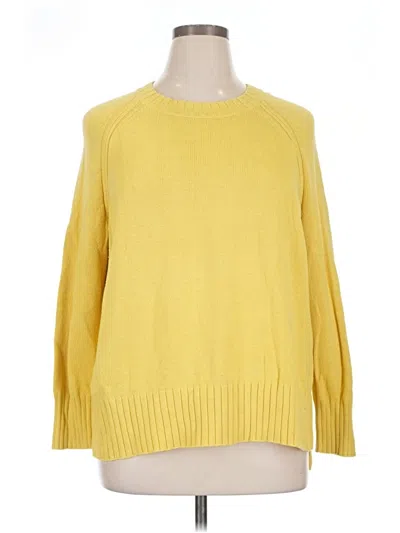 Pre-owned Old Navy Pullover Sweater In Yellow