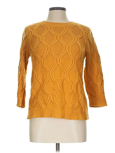 Pre-owned Old Navy Pullover Sweater In Yellow