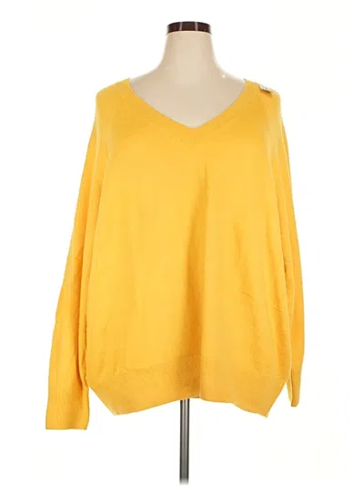 Old Navy Pullover Sweater In Yellow