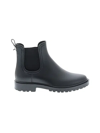 Pre-owned Old Navy Rain Boots In Black