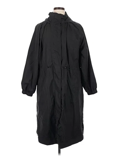 Pre-owned Old Navy Raincoat In Black