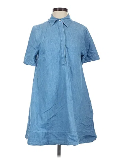 Pre-owned Old Navy Raincoat In Blue