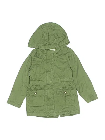 Pre-owned Old Navy Kids' Raincoat In Green