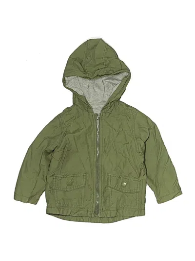Pre-owned Old Navy Kids' Raincoat In Green