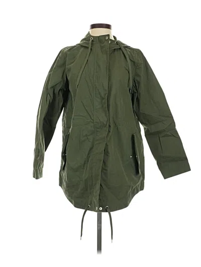 Pre-owned Old Navy Raincoat In Green