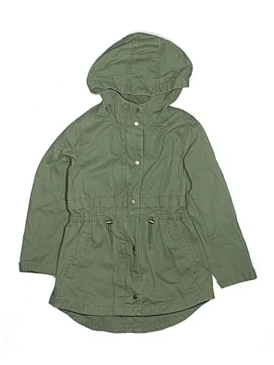 Pre-owned Old Navy Kids' Raincoat In Green