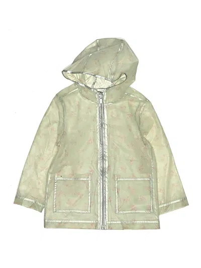 Pre-owned Old Navy Kids' Raincoat In Green