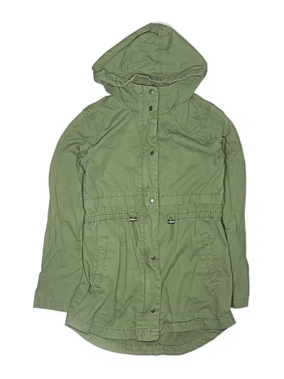 Pre-owned Old Navy Kids' Raincoat In Green