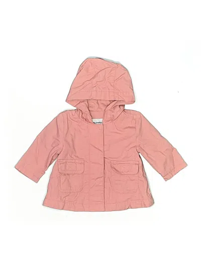 Pre-owned Old Navy Babies' Raincoat In Pink