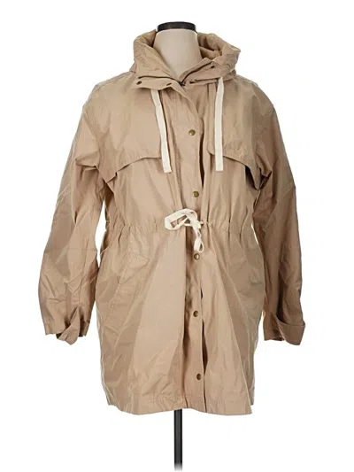 Pre-owned Old Navy Raincoat In Tan
