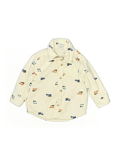 Pre-owned Old Navy Babies' Raincoat In White