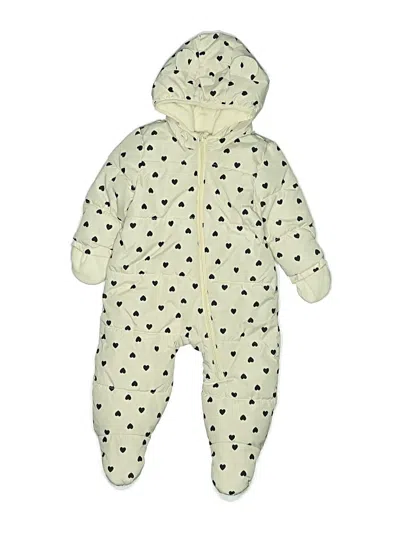 Pre-owned Old Navy Babies' Raincoat In White