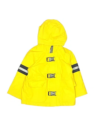 Pre-owned Old Navy Kids' Raincoat In Yellow