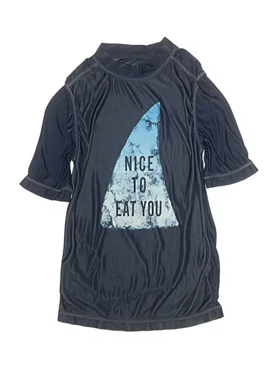 Pre-owned Old Navy Kids' Rash Guard In Blue