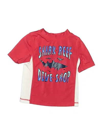 Pre-owned Old Navy Kids' Rash Guard In Red