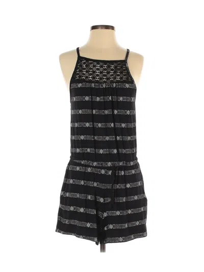 Pre-owned Old Navy Romper In Black