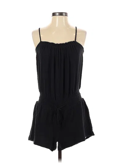 Pre-owned Old Navy Romper In Black