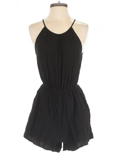 Pre-owned Old Navy Romper In Black