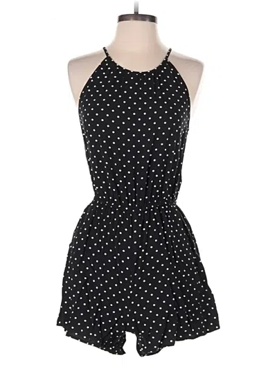 Pre-owned Old Navy Romper In Black